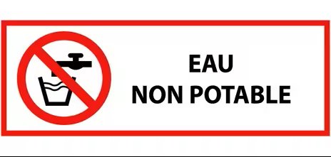 Eau non potable